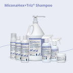 MiconaHex+Triz Shampoo for Dogs, Cats and Horses, 16 oz, Unscented
