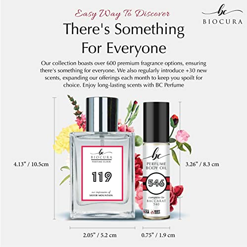 BC Perfume 237 Inspired by Ford Last Cherry For General Usage Replica Fragrance Body Oil Dupes Alcohol-Free Sample Travel Size Concentrated Long Lasting Roll-On 0.3 Fl Oz/10ml