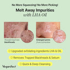 LHA Deep Cleansing Oil, Makeup, Blackhead and Whitehead Remover, Korean Skin Care, Vegan, 6.93 Fl Oz