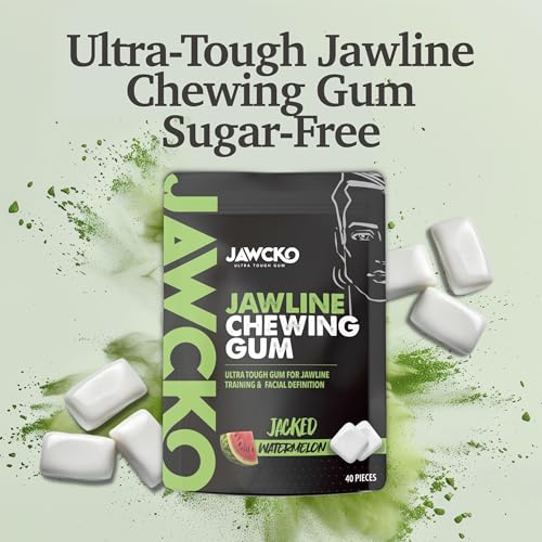 JAWCKO Ultra-Tough Chewing Gum – Mighty Mint, 15X Pack
