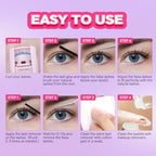 Natural Lash Clusters Kit 10-12mm with 6mm Bottom Lashes Wispy Lash Extension Kit 114Pcs C Curl Cluster Eyelash Extensions Superfine Band DIY Individual Cluster Lashes with Lash Bond and Remover
