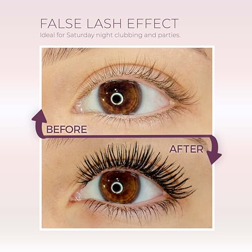 Blinc UltraVolume Tubing Mascara, Volumizing, Lengthening and Curling Mascara, Ultra-Longwearing Washable Mascara, Clean, Vegan and Cruelty-Free