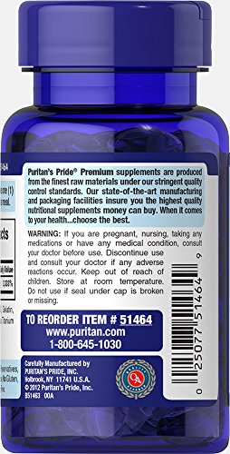 Puritan's Pride Biotin 10000 Mcg, Helps Promote Skin, Hair and Nail Health, Softgels 100 Count (Pack of 2)