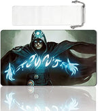 Board Game TCG Playmat Table Mats Games Size 60X35 cm Mousepad Compatible for MTG CCG RPG Trading Card Game (JACE-The-Mind-Sculptor)