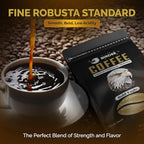 Birdee Vietnamese Coffee – 1 LB, Medium Roast Whole Bean, 100% Robusta, Low Acid, High Caffeine, Single-Origin, Fine Robusta Standard, Hand-picked