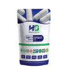 Empty Gelatin Capsules Size 00 White, 1000 Count