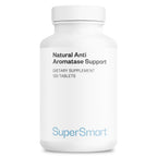 Supersmart - Natural Anti Aromatase Support (Advanced Formula) - with DIM, Genistein, Chrysin - Aromatase Inhibitor Supplement | Non-GMO & Gluten Free - 120 Tablets