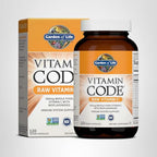 Garden of Life Vitamin Code Raw Vitamin C - 120 Capsules, 500mg Whole Food Vitamin C Capsules + Fruit & Veggie Blend & Probiotics, Supplements for Adults, Vegan, Gluten Free