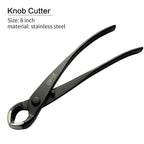 VOUIU 5-Piece Bonsai Tool Set,Knob Cutter,Concave Cutter,Wire Cutter,Jin Pliers,Bonsai Scissors