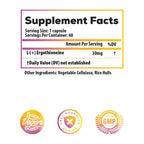 Ideal Infusion Fermentation Based L-Ergothioneine 30mg: Longevity Vitamin, Antioxidant, Anti-Aging, Heart & Brain Health, 60 Servings, Vegan