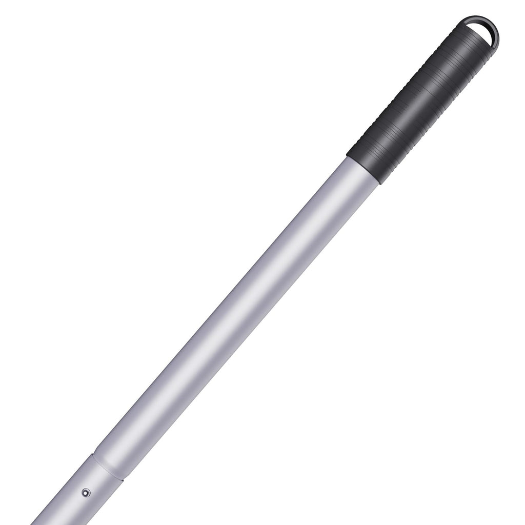 Mowend 10.5 Foot Aluminum Telescopic Swimming Pool Pole - 8 Adjustable Connecting Sections, Expandable Step-Up Length - Attach Connect Skimmer Nets, Rakes, Brushes, Vacuum Heads, Maintenance