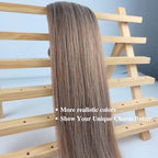 Braiding Hair Pre stretched Brown Prestretched Braiding Hair for Black Women Twist Kids Ez Braid Braiding Hair Synthetic Knotless Colored Hypoallergenic Hair extensions Pre-stretched