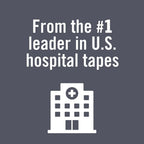 Nexcare Gentle Paper Tape, Medical Paper Tape, Secures Dressings and Lifts Away Gently - 1 in x 10 Yds, 2 Rolls of Tape (Pack of 4)