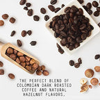 Stone Street Cold Brew Flavored Coffee, Natural Hazelnut Flavor, Low Acid, 100% Colombian, Gourmet Coffee, Coarse Ground, Dark Roast, 1 LB