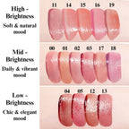 BBIA Glow Tint – Lip Plumping Volumizing Glossy & Glowy Lip Stain Naturally Moisturizing Comfortable Texture Lightweight Long-Lasting Vivid Color Non-Sticky Korean Makeup (13 MAROON, Pack of 1)