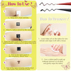 126 PCS Temporary Tattoos Stencils Kit,Henna Tattoos Kit - 6 Pcs 2 Color(Brown Black) Ink with Gloves,DIY Body Art Painting for Women Men Adults Kids