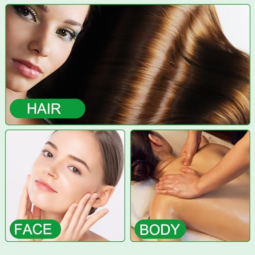 Rosemary Oil for Hair Growth 4.04 Fl Oz, Rosemary Essential Oil for Eyelashs, Eyebrows, Face, Skin Care, Body Massage, Aromatherapy, Hair Loss Treatment, Nourishes The Scalp, Improve Blood Circulation