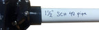 Fibropool Swimming Pool Inline Diverter Valve - 1 1/2 Inch-2 Way Posi-Seal & Non Lube Replacement Valve for Pools & Spas Posi-Close Slip Valve, PTFE Seal, CPVC Body, Heaters,Chlorine &Salt Systems