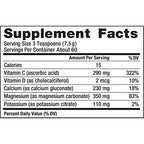 Natural Vitality Calm, Magnesium Supplement, Anti-Stress Drink Mix Powder, Gluten Free, Vegan, & Non-GMO, Watermelon, 16 oz