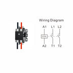 SUNLEE 2 Poles FLA 40 Amp Coil 24 VAC Air Conditioner Condenser Compressor Contactor AC Definite Purpose Contactor Universal Fit UL Recognized A2L Compliant