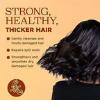 Luseta Turmeric & Collagen Hair Mask Thickening Hair Treatment for Thin and Oily Hair, Nourish Scalp, Frizz Control & Add Shine, Sulfate Free