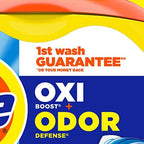 Tide Simply Pods Odor Rescue Liquid Laundry Detergent Pacs, 3 in 1 Powerful Detergent, Fresh Scent, 55 Count