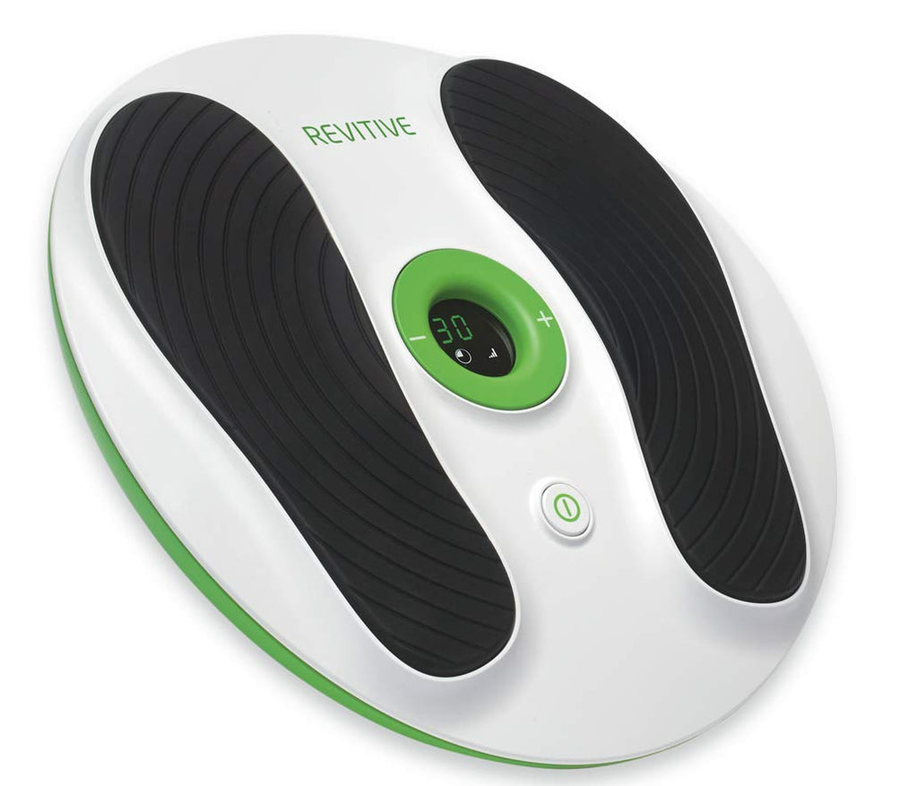 Revitive Essential Circulation Booster to Relieve and Relax Mild Leg Pains and Foot Aches from Prolonged Sitting and Standing, Corded