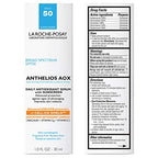 La Roche-Posay Anthelios AOX Daily Antioxidant Serum with SPF, Face Moisturizer with Sunscreen and Vitamin C & E, Oil Free Face Sunscreen for Sensitive Skin, Moisturizing Sun Protection