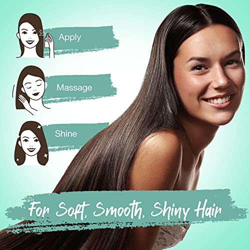 Herstyler Biotin Hair Serum for Women - for Dry and Damaged Hair - Boosts Shine, Hair Growth, Thickening - Non Greasy - 2 Fl. Oz. (2 Pack)