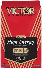 Victor Super Premium Dog Food – High Energy Dry Dog Food for Active Dogs – Gluten Free Dog Food with Beef and Chicken Meal Proteins for Sporting Dogs – All Breeds and All Life Stages, 40 Lb