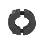 Two-Piece Clamping Collar, Carbon Steel with Black Oxide Plating, 7/8" Bore Size, Set Screw