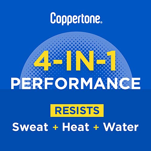 Coppertone SPORT Sunscreen Spray SPF 30, Water Resistant Sunscreen, Broad Spectrum Spray Sunscreen SPF 30, 5.5 Oz Spray (Pack of 2)