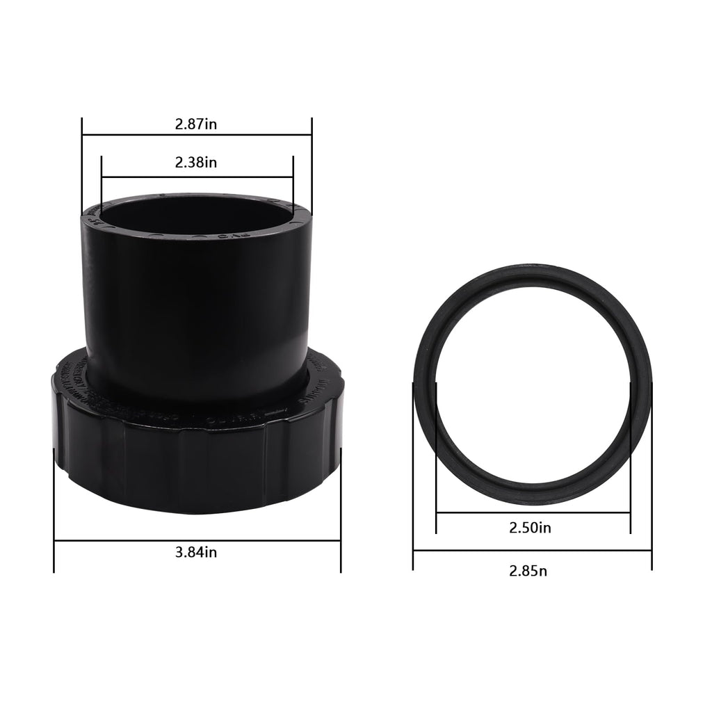 SURPOUF 2 Pack SPX3200UNKIT Compatible with Hayward Union Connector Kit,Hayward Tristar, Northstar, EcoStar Pumps, SwimClear Cartridge Filter Universal H-Series Low Nox Heater