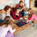 MTG Playmat TCG Playmat -Includes Storage Bag and 14 Dice-Experience Top-Tier Quality and Edge-Locking Waterproof and Non-Slip Mat! (playmat with, Lotus Flower)