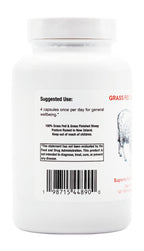 Supreme Nutrition Grass Fed Sheep Heart. 120 Pure Ovine Heart Capsules