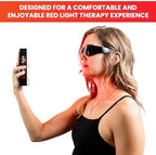 Mito Red Light Therapy Glasses - Eye Protection for Red Light (600nm-900nm) - Goggles