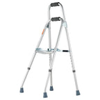 VEVOR Folding Hemi Walker, One Arm Folding Walker for Seniors with 6-Level Adjustable Height, Lightweight Aluminum | Side One-Hand Style Mobility Aid for Elderly Handicapped Disabled, Up to 350LBS