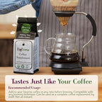 FigBrew Beanless Coffee Supplement | Coffee Alternative, Caffeine-Free, Single-Ingredient | Digestion-Friendly, Low Acid, Keto, Vegan & Organic| 68 Servings, 12oz Bag