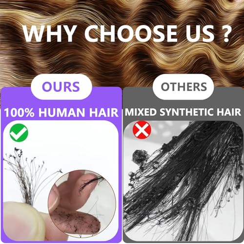 Honey Blonde Ombre Lace Front Wig Human Hair Highlight Body Wave 13X6 Lace Front Wigs Human Hair Pre Plucked HD Frontal 180 Density Glueless 4/27 Highlighted Human Hair Wig 30 Inch