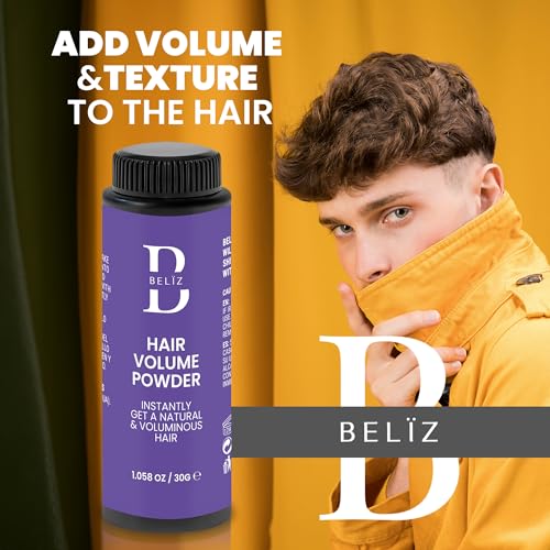 Styling Hair Powder - Volumizing & Texturizing - Styling Dust for Men & Women -Texture Powder - No Grease - Natural Matte Finish - Perfect for Fine - Thinning Hair - Vegan 1,06Oz/30gr