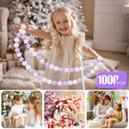 GOGOSO Balls for Ball Pit - Plastic Ball for Toddlers 1-3, Baby Kids Ball Pool Decoration 50 100 200 300 500 1000 (A Purple+Pink+White+Clear, 1000 Balls)