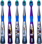 Oral-B Disney Frozen Toothbrush, 3+ YRS, Extra Soft (Characters Vary) - Pack of 6