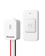 DEWENWILS Wireless Light Switch and Receiver Kit, 15A/1875W High Power, No Wiring, Magnetic Remote Control, 100FT Range, Programmable, for Ceiling Lights, Fans, Lamps