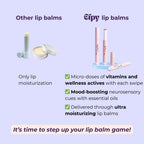 Efpy Micro-Dose Lip Balm | With Vitamins and Wellness Actives | Functional Beauty for Mind, Mood & Energy (Choose Your Formula: Calm, Curb, Perk) (Calm - Lavender & Chamomile)