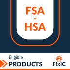 Fixic Libre 3 Sensor Covers - 25 Pack - Freestyle Adhesive Patches for Libre 3 & Plus Sensors - No Glue in the Center - Pre-Cut Back Paper - The Best Fixation for Your Sensor! (Upgraded, Coffee)