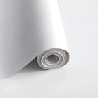 Safiyya 197"x17.7" White Peel and Stick Wallpaper Contact Paper Waterpoof Self-Adhesive Wallpaper Decorative Contact Paper Vinyl Roll for Wall Kitchen