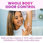 Lume Whole Body Deodorant - Invisible Cream Tube Mini + Solid Stick Bundle - 72 Hour Odor Control - Aluminum & Baking Soda Free, Skin Loving (Unscented)