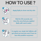 Epify Intimate Hair Removal Cream for Men and Women - Pubic, Bikini Line, Sensitive Areas - 8.45 Fl Oz