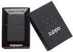 Zippo 218 Classic Black Matte Pocket Lighter
