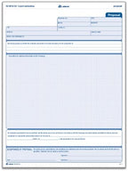 Adams Proposal Unit Form, 3 Part, Carbonless, 8.5 x 11.44 Inches, 50 Sets per Pack, White and Canary and Pink (NC3818-50)